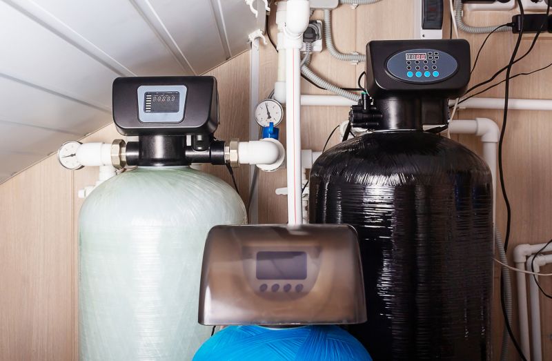 Water Softener System with Bypass Valve